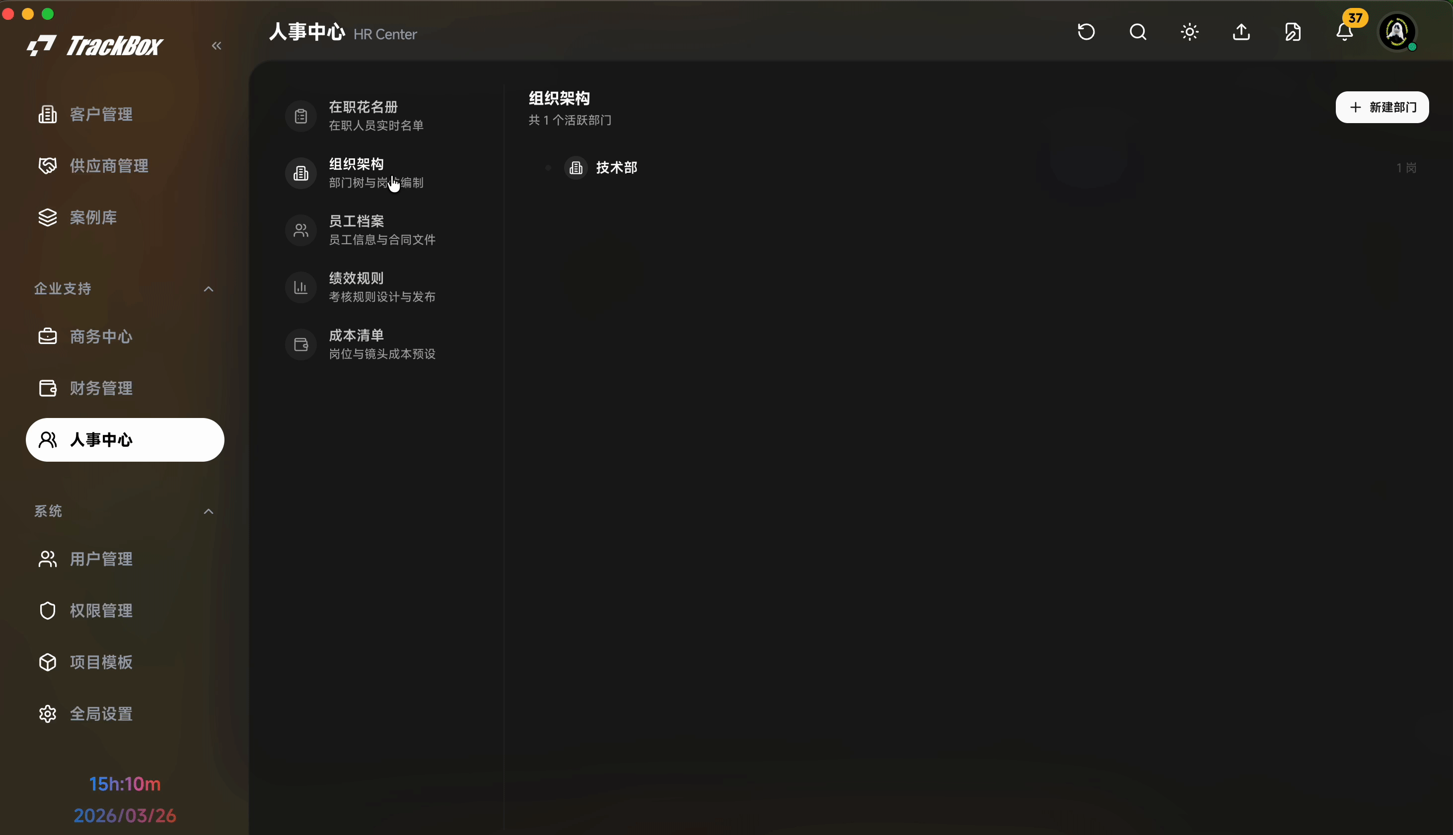 组织架构演示