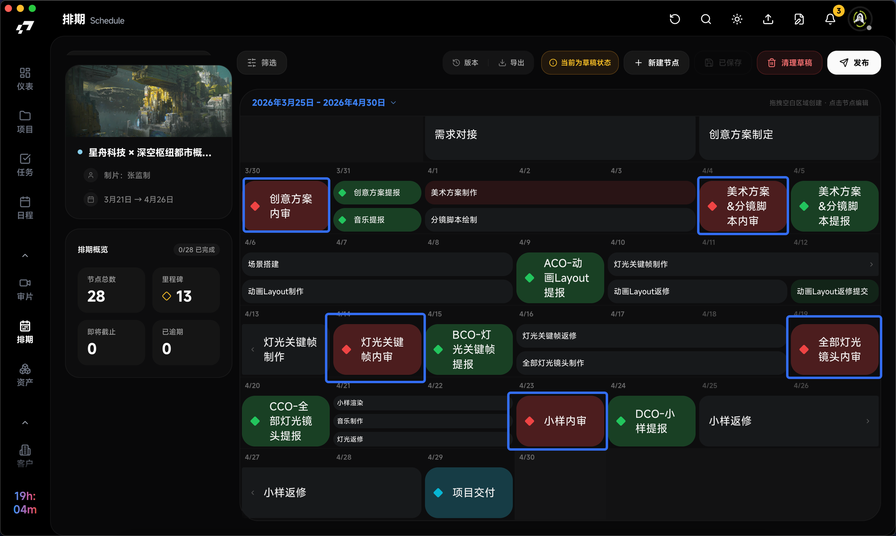 制片第三步
